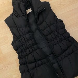 Michael Kors womens black winter down warm vest XS